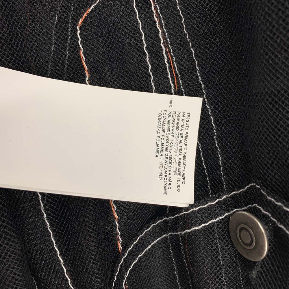 MAISON MARGIELA8 Black Sheer Tulle Polyamide Jacket - Picture 6 of 9